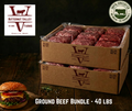 Ground Beef Bundle - 40 lbs
